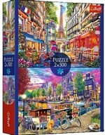 Trefl Puzzle Trefl, Europ&auml;ische Hauptst&auml;dte, 2x500 Teile Puzzle, 500 Puzzleteile