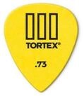 Dunlop Plektrum, 462P.73 Tortex III Picks 0,73 mm - Plektren Set