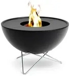 h&ouml;fats Feuerkorb BOWL 57, 70 Feuerschale, (kippbarer Feuerkorb, Stahl...
