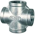 RIEGLER Verteiler Riegler Kreuzverteiler, 4 x innen, Rp 1, Edelstahl 1.4408