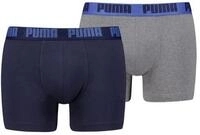 PUMA Boxershorts PUMA MEN EVERYDAY BASIC BOXERS 2P (Packung, 2er Pack) mit Puma