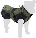 Flamingo Hundemantel Wintermantel Eisberg khaki/dunkelblau