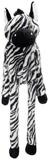 Flamingo Tierkuscheltier Hundespielzeug Zira Zebra schwarz/weiss