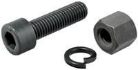 Hammer HALDER Schraube, Mutter und Federring Set f&uuml;r &Oslash; 80 mm verst&auml;rktes