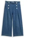 TOM TAILOR Weite Jeans Jeanshosen Wide Leg Jeans blau 110