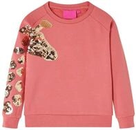 vidaXL Sweatshirt Kinder-Sweatshirt Altrosa 92