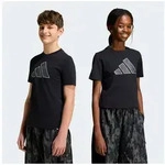 adidas Sportswear T-Shirt CAMO GRAFIK KIDS schwarz 128 EU