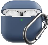 KeyBudz Kopfh&ouml;rer-Schutzh&uuml;lle Elevate AirPods 4 Case Silikon Kompatibel mit AirPods