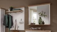 Innostyle Wandspiegel Spiegel Jasmin Wandspiegel Pinie hell und Artisan Eiche 93x83