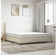 Komfortschaummatratze, vidaXL, Matratze Schaumstoff Mittelweich 200x200 cm