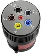 Benning Messadapter zum Messen an 5-poligen 63 A CEE Steckdosen 044042...