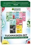 GARNIER Tuchmaske Garnier SkinActive Tuchmasken-Set Set, 7-tlg., vielseitige Pflege