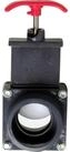 Planet Pool Poolschlauch PVC-Absperrschieber Schlauchanschluss 2 x 38 mm un, (1...