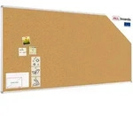 ALLboards Memoboard ALLboards Pinnwand mit Aluminiumrahmen Korktafel Korkwand...