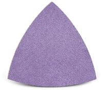 MENZER Schleifdreieck 82 mm Klett-Schleifbl&auml;tter f&uuml;r Deltaschleifer, Keramik-Mix,