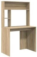 vidaXL Schreibtisch Schreibtisch Sonoma-Eiche 91 x 50 x 149 cm Holzwerkstoff (1-St)