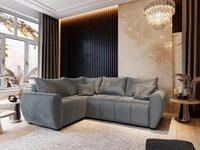 Masseno Ecksofa MADISON mit Schlaffunktion L-Form, Sofa mit Bettkasten
