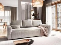 Masseno Sofa MENI mit Schlaffunktion, Schlafsofa, Couch mit Bettkasten