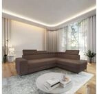 Masseno Ecksofa ALVORO mit Schlaffunktion L-Form, Sofa mit Bettkasten