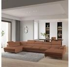 Masseno Ecksofa MONTIVA mit Schlaffunktion U-Form, Sofa mit Bettkasten