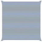 vidaXL Sonnensegel Sonnensegel Blau und Wei&szlig; 6 x 6 m 100 % Polyester Oxford,...