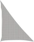 vidaXL Sonnensegel Sonnensegel Hellgrau und Wei&szlig; 4 x 5 x 6,8 m HDPE, (1-tlg)