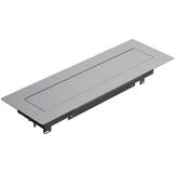 Bachmann TOP FRAME Auftisch Sym 8fach RAL9006 Geh&auml;use sw