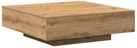 vidaXL Couchtisch 100 x 100 x 31 cm Couchtisch Artisan Eiche 100x100x31 cm aus