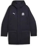 PUMA Parka Olympique de Marseille Trainingswinterjacke Herren blau S (44/46)