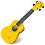 Classic Cantabile Ukulele Sopranukulele (Ukulele, Uke, 15 B&uuml;nde, leichtg&auml;ngige