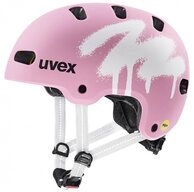 Uvex Kinderfahrradhelm uvex kid 4 style MIPS spray strawberry matt, 51-55