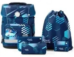 SCHOOL-MOOD&reg; Schulranzen Champion Maxx (6-tlg), Polyester blau