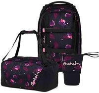 Satch Schulrucksack Pack (3tlg., inkl. Pencil Slider und Sporttasche)