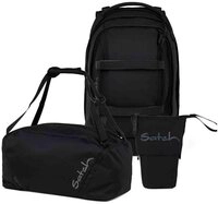Satch Schulrucksack Pack (3tlg., inkl. Pencil Slider und Sporttasche)