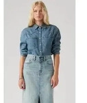 Levi's&reg; Jeansbluse TEODORA WESTERN SHIRT mit Druckkn&ouml;pfen blau S (36)