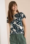 CECIL Kurzarmshirt Sommershirt mit U-Boot-Ausschnitt und Print