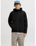 Jack & Jones Sweatshirt JJEBASE SWEAT ZIP HOOD SN mit Kaputze schwarz L (52)