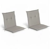 Beautissu Sitzauflage 2er Set Niedriglehner Auflage Loft NL, 100x50x6cm,...