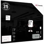 ALLboards Memoboard ALLboards Glastafel Whiteboard Magnettafel Memoboard schwarz 80