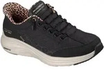Skechers CONTOUR FOAM-LEOPARD DREAM Slip-On Sneaker Schlupfschuh, Halbschuh,