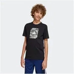 adidas Sportswear T-Shirt CAMO BOX KIDS schwarz 140 EU