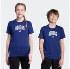 adidas Sportswear T-Shirt COLLEGIATE GRAPHIC KIDS f&uuml;r Kinder, mit grafischem...