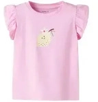 Name It T-Shirt NMFFLITTAZ SS TOP BOX rosa 92 EU