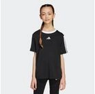 adidas Sportswear T-Shirt JG 3S BF TEE klassische Passform, 3-Streifen an den