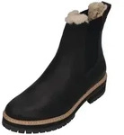TOMS BENNET Chelseaboots Black Faux Fur schwarz 42 EU