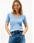 Tommy Hilfiger T-Shirt CODY V-NECK SHORT SLEEVE mit V-Ausschnitt, Baumwolle, Slim Fit