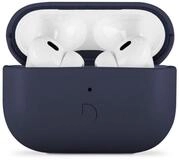 DECODED Smartphone-H&uuml;lle Leather AirCase Pro for AirPods Pro 3 Navy
