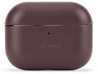 DECODED Smartphone-H&uuml;lle Leather AirCase Pro for AirPods Pro 3 Chocolate