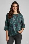 Ragwear 3/4-Arm-Shirt SHIMONA FLOWERS O