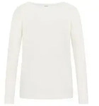 CECIL Langarmshirt Rib Boatneck Shirt beige L (36)